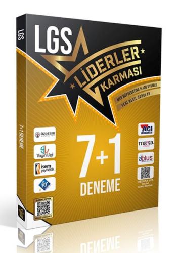 Kurye Kitabevi - Liderler Karması Lgs 7+1 Deneme Seti