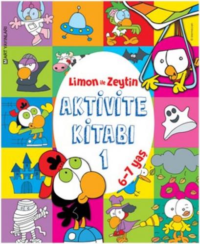 Kurye Kitabevi - Limon ile Zeytin Aktivite Kitabı 1