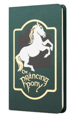 Kurye Kitabevi - Lotr Sert Kapak Mini Defter The Prancing Pony Yeşil