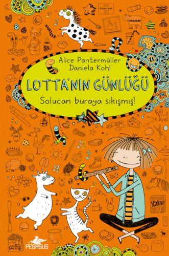 Kurye Kitabevi - Lotta'nin Günlüğü-Solucan Buraya Sıkışmış-Ciltli