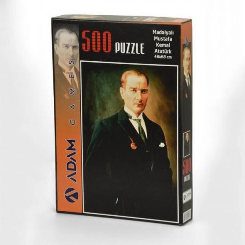 Kurye Kitabevi - Madalyalı Mustafa Kemal Atatürk 500 Parça Puzzle