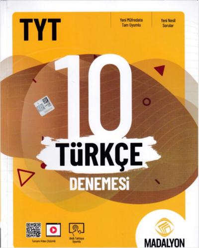 Kurye Kitabevi - Madalyon TYT Türkçe 10 Deneme Sınavı-YENİ