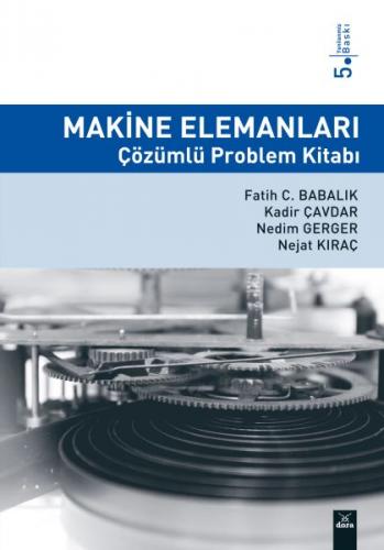 Kurye Kitabevi - Makine Elemanları Çözümlü Problem Kitabı