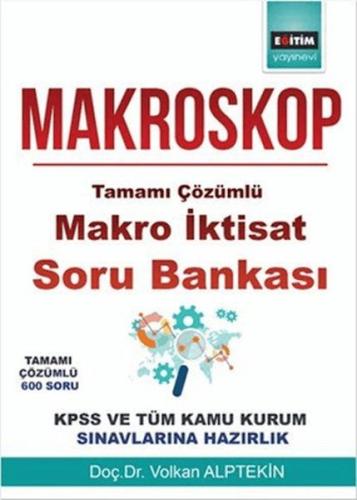 Kurye Kitabevi - Makroskop-Tamamı Çözümlü Makro İktisat Soru Bankası