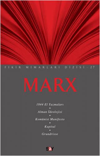 Kurye Kitabevi - Fikir Mimarları Dizisi-27: Marx