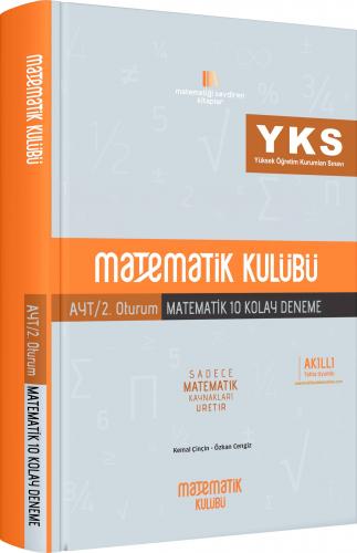 Kurye Kitabevi - Matematik Kulübü YKS AYT Matematik 10 Kolay Deneme 2.