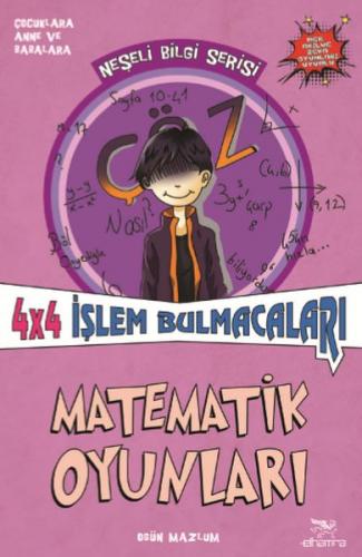 Kurye Kitabevi - 4x4 İşlem Bulmacaları-Matematik Oyunları-Neşeli Bilgi