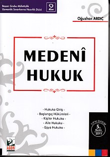 Kurye Kitabevi - Medeni Hukuk