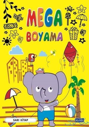 Kurye Kitabevi - Mega Boyama Sarı Kitap