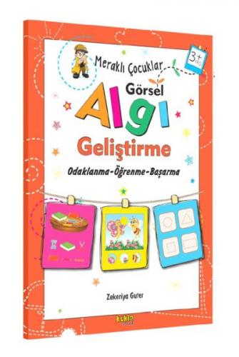 Kurye Kitabevi - Meraklı Çocuklar - Görsel Algı Geliştirme 3+Yaş