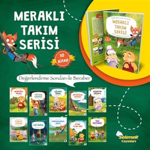 Kurye Kitabevi - Meraklı Takım Serisi 10 Kitap Set