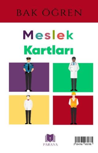 Kurye Kitabevi - Meslekler - Bak Öğren Kartları - İlk Bilgilerim