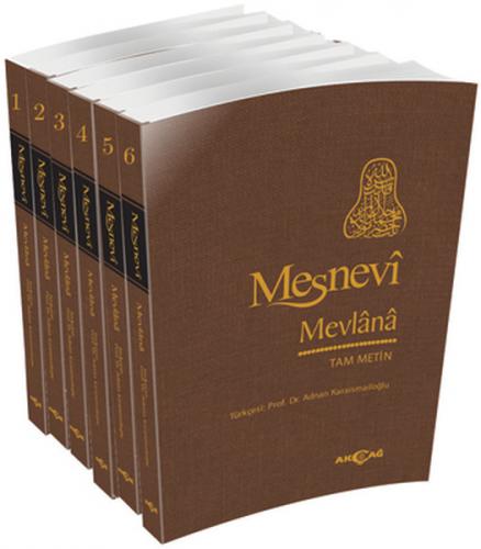 Kurye Kitabevi - Mesnevi (Tam Metin-6 Kitap)