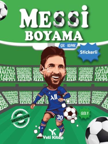 Kurye Kitabevi - Messi Boyama Kitabı