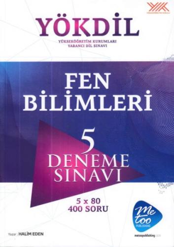 Kurye Kitabevi - Me Too YÖKDİL Fen Bilimleri 5 Deneme Sınavı 1309-YENİ