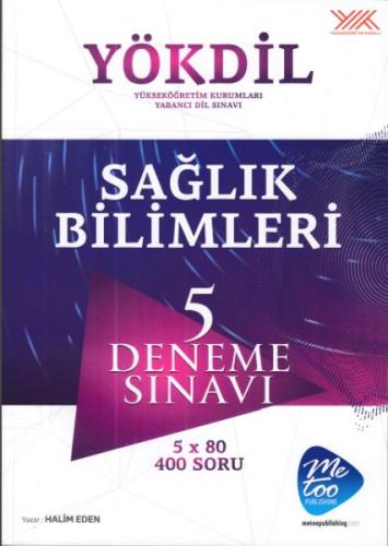 Kurye Kitabevi - Me Too YÖKDİL Sağlık Bilimleri 5 Deneme Sınavı 1310-Y