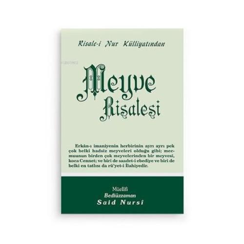 Kurye Kitabevi - Meyve Risalesi Cep Boy