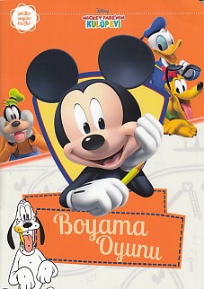 Kurye Kitabevi - Mickey Farenin Kulüp Evi Boyama Oyunu