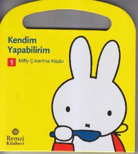 Kurye Kitabevi - Miffy Çıkartma Kitabı-1: Kendim Yapabilirim