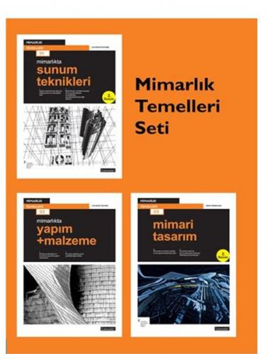 Kurye Kitabevi - Mimarlık Temelleri Seti 3 Kitap