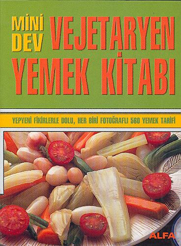 Kurye Kitabevi - Mini Dev: Vejetaryen Yemek Kitabı