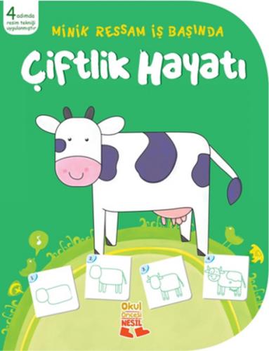 Kurye Kitabevi - Minik Ressam İş Başında-Çiftlik Hayatı