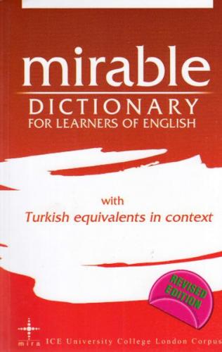 Kurye Kitabevi - Mirable Dictionary for Learners of English