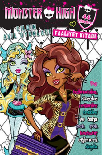 Kurye Kitabevi - Monster High-Çılgın Akıl Oyunları Faaliyet Kitabı