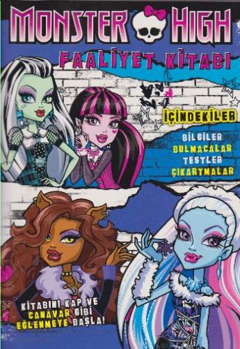 Kurye Kitabevi - Monster High Faaliyet Kitabı