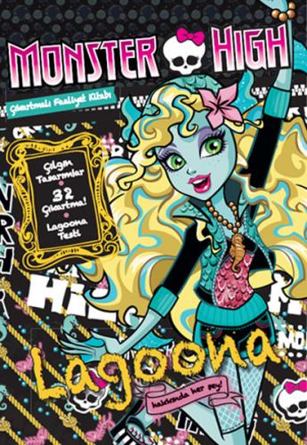 Kurye Kitabevi - Monster High Lagoona Hakkında Her Şey Çıkartmalı Faal