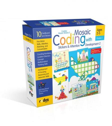 Kurye Kitabevi - Mosaic Coding with Stickers&Attention Development-2 -