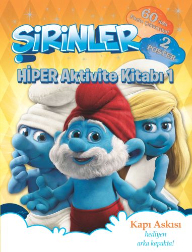 Kurye Kitabevi - Şirinler Hiper Aktivite Kitabı 1