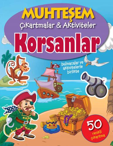 Kurye Kitabevi - Muhteşem Çıkartmalar-Aktiviteler Korsanlar