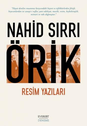 Kurye Kitabevi - Nahid Sırrı Örik Resim Yazıları