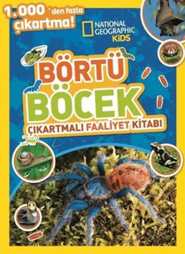 Kurye Kitabevi - National Geographic Kids Börtü Böcek Çıkartmalı Faali