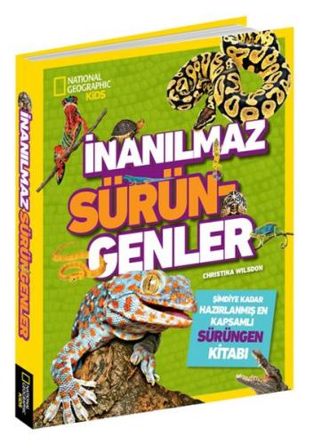 Kurye Kitabevi - National Geographic Kids-İnanılmaz Sürüngenler