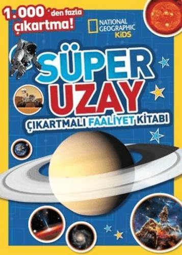 Kurye Kitabevi - National Geographic Kids Süper Uzay Çıkartmalı Faaliy