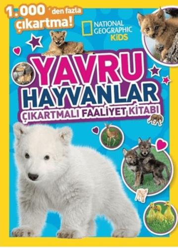 Kurye Kitabevi - National Geographic Kids Yavru Hayvanlar Çıkartmalı F