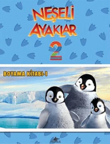 Kurye Kitabevi - Neşeli Ayaklar 2 Boyama Kitabı 1