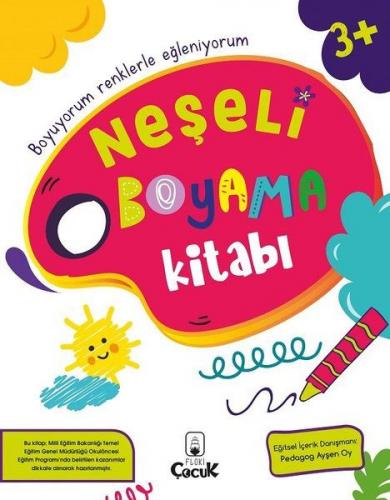 Kurye Kitabevi - Neşeli Boyama Kitabı 3 Yaş