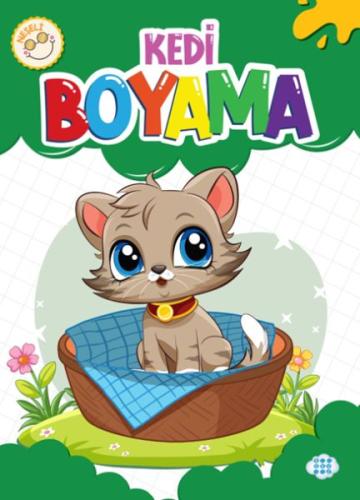 Kurye Kitabevi - Neşeli Kedi Boyama