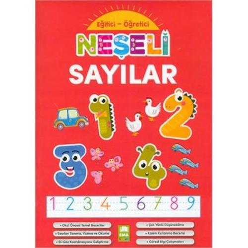 Kurye Kitabevi - Eğitici-Öğretici Neşeli Sayılar