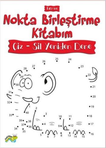 Kurye Kitabevi - Nokta Birleştirme Kitabım Kırmızı Çiz-Sil Yeniden Den