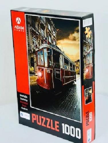 Kurye Kitabevi - Nostaljik Tramvay 1000 Parça Puzzle