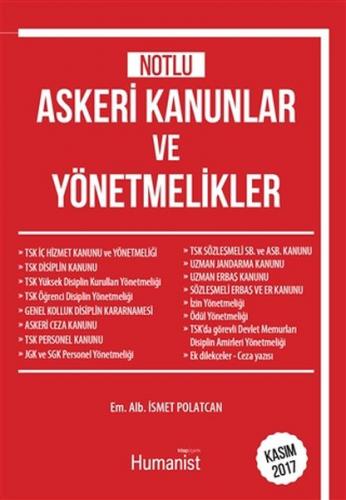 Kurye Kitabevi - Notlu Askeri Kanunlar ve Yönetmelikler