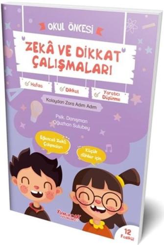 Kurye Kitabevi - Okul Öncesi Zeka ve Dikkat Çalışmaları Seti (12 Kitap