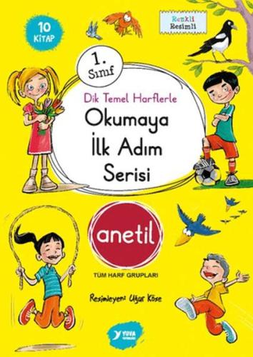 Kurye Kitabevi - Okumaya İlk Adım Serisi Anetil Düz Yazı (10 Kitap)