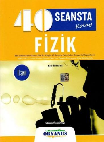 Kurye Kitabevi - Okyanus 11. Sınıf 40 Seansta Fizik Soru Bankası-YENİ