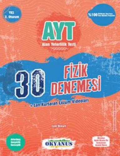 Kurye Kitabevi - Okyanus AYT 30 Fizik Denemesi-YENİ