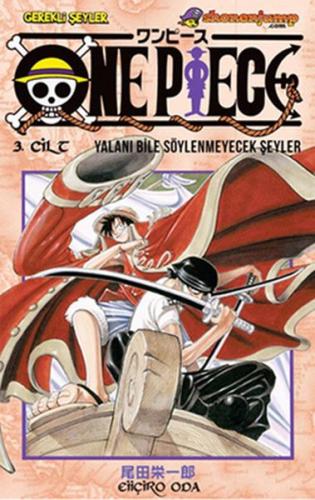 Kurye Kitabevi - One Piece 03 Yalanı Bile Söylenmeyecek Şeyler